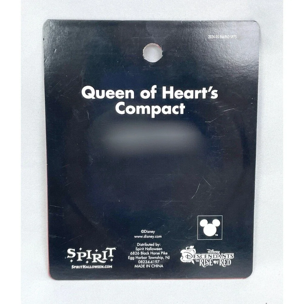 Disney Descendants Rise of Red Queen of Heart’s Compact Mirror Spirit Halloween‎ - Picture 2 of 4